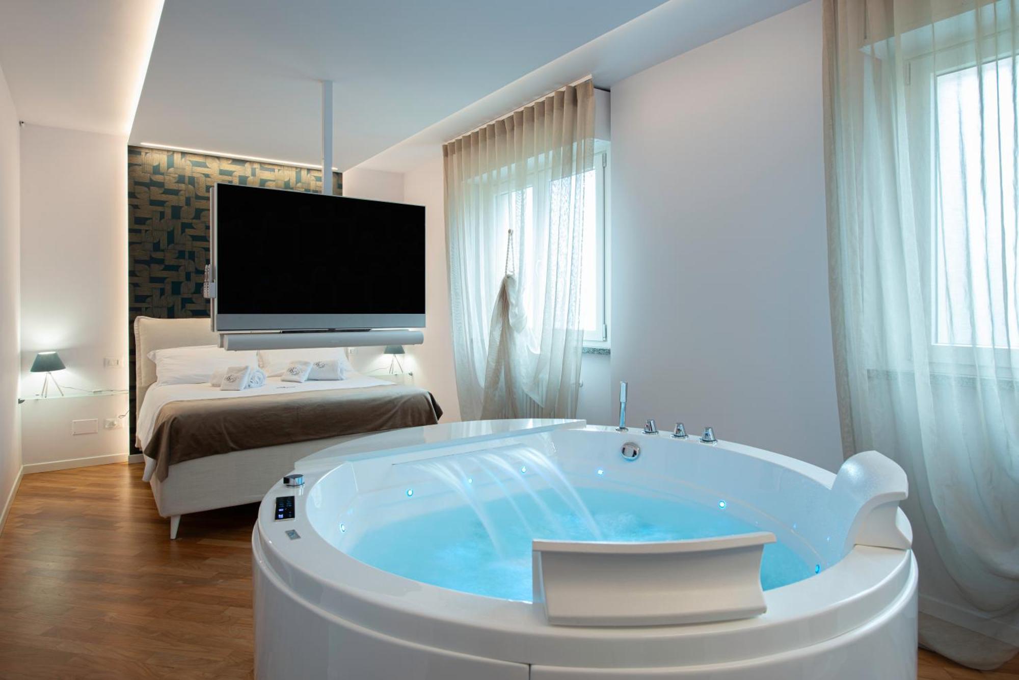 Ferienwohnung Bed&Dreams Con Jacuzzi Bergamo Exterior foto